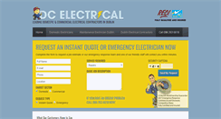 Desktop Screenshot of electriciandublin.com